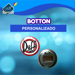 Botton Personalizado 5,5cm COM ABRIDOR DE GARRAFA      