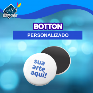 Botton Personalizado 5,5cm COM IMÃ      