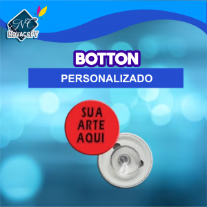 Botton Personalizado 5,5cm COM VENTOSA      