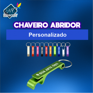 Chaveiro Abridor metal     